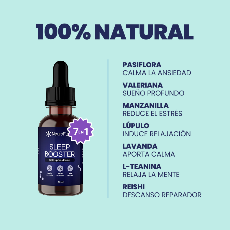 Sueño rápido, reparador
y totalmente natural